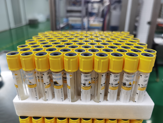 8mlガラス血塊の活性剤のガラスびん16*100mmの血清の分離器の血塊の活性剤の管