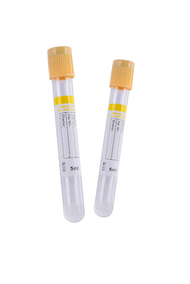 4ml 5ml 6ml 8mlのガラス ゲル テスト ゲルの血塊の活性剤の管の真空13*100mm