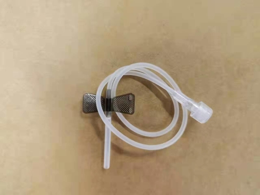 使い捨て可能なSteriledの紫色24のゲージの蝶針の血液検査の蝶針