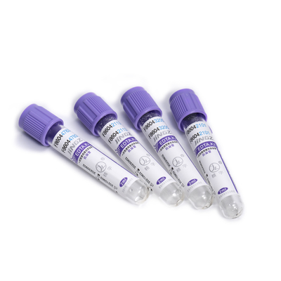 セリウムの印のラベンダーの上のエチレンジアミン四酢酸の管8ml-10mlのエチレンジアミン四酢酸K3の血のコレクションの管