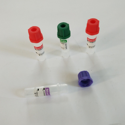 医療用 非真空マイクロ血液採集チューブ 0.25ml 0.5ml 1ml EDTA K2K3 / ジェルチューブ