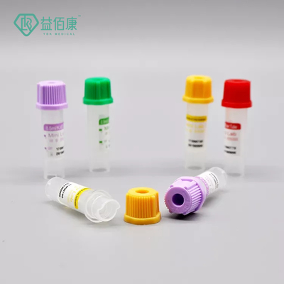 ヘパリンのバキュテナーのマイクロ血のコレクションの管0.5ml PP単一の使用のための8*45mm