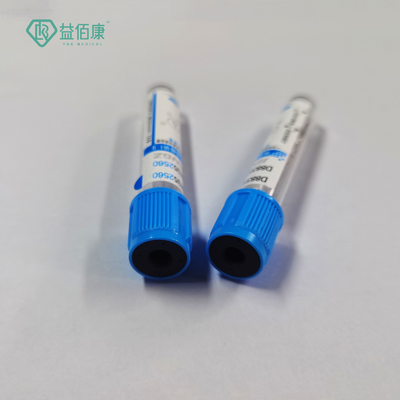 青いナトリウムシトラート血液採集チューブ 1.8ml-4.5ml