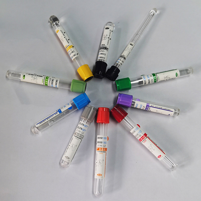 13*75mm Vacuumの血液サンプルのコレクションの管のエチレンジアミン四酢酸の管のゲルの管1-10ml
