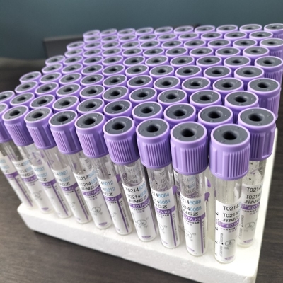 ラベンダー K2 EDTAチューブ 1ml-10ml 抽出量 箱入り