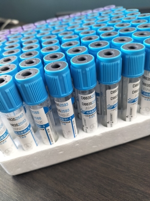 医療用 カスタマイズされたPETガラス 試験 塩酸塩 3.2% PTチューブ 2-10ml 真空血液採集チューブ