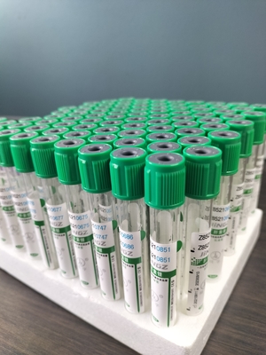 グリーンキャップ 2ml-10ml ナトリウムヘパリンチューブ 医療用血液採取用試験管