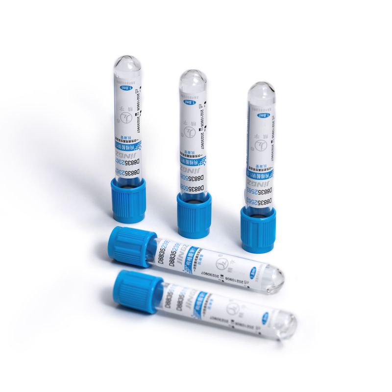 ISO9001はナトリウム クエン酸塩の血のコレクションの管バキュテナー 1.8ml 2.7ml 3.6mlを証明した
