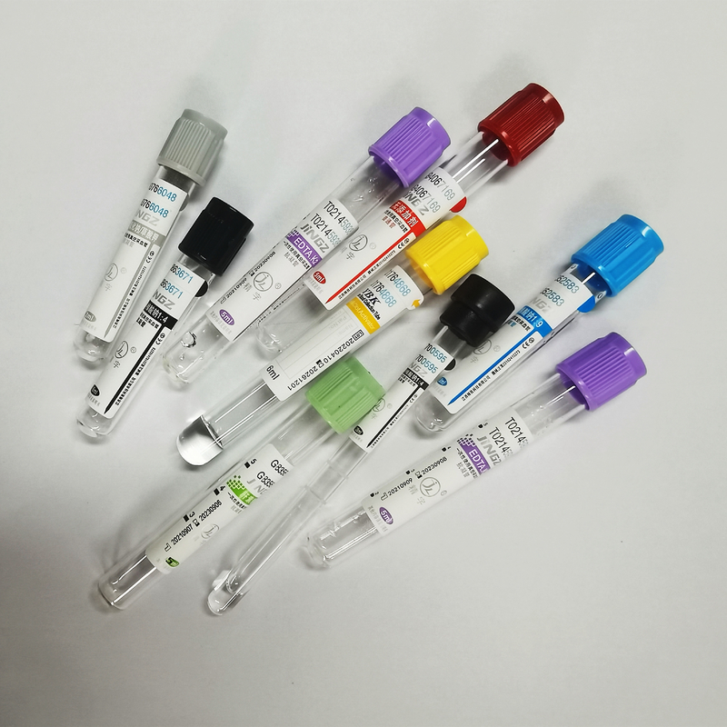 高度に従う血液検査の真空のためのJINGZ 0.5ml-10ml K2のエチレンジアミン四酢酸の管