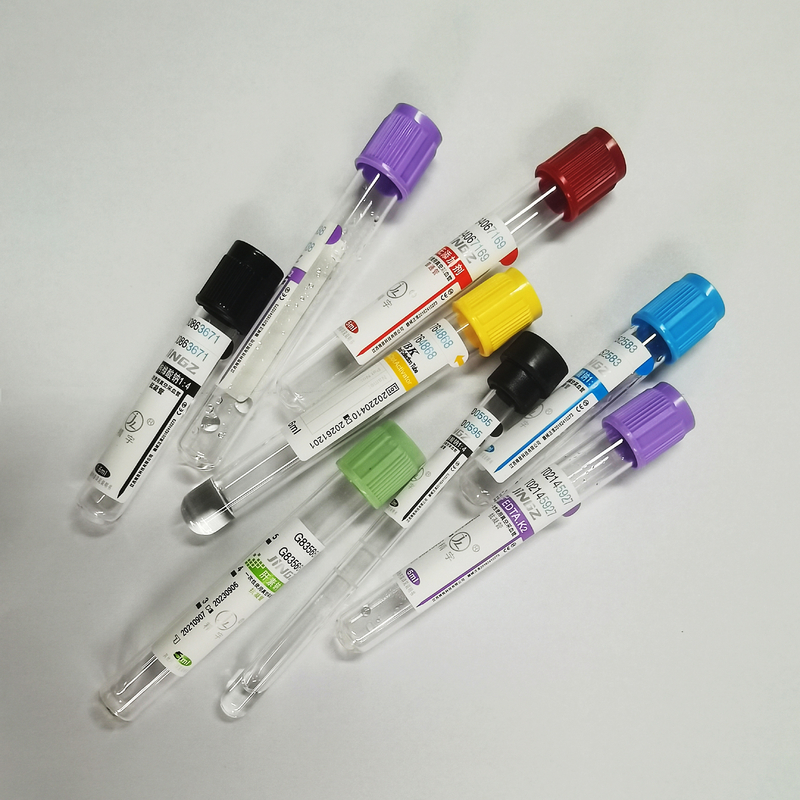 高度に従う血液検査の真空のためのJINGZ 0.5ml-10ml K2のエチレンジアミン四酢酸の管